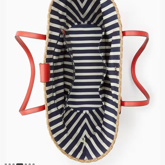 Kate Spade Other Pinch Me Straw Tote (Natural) - NWT (KB485) - Picture 3 of 9